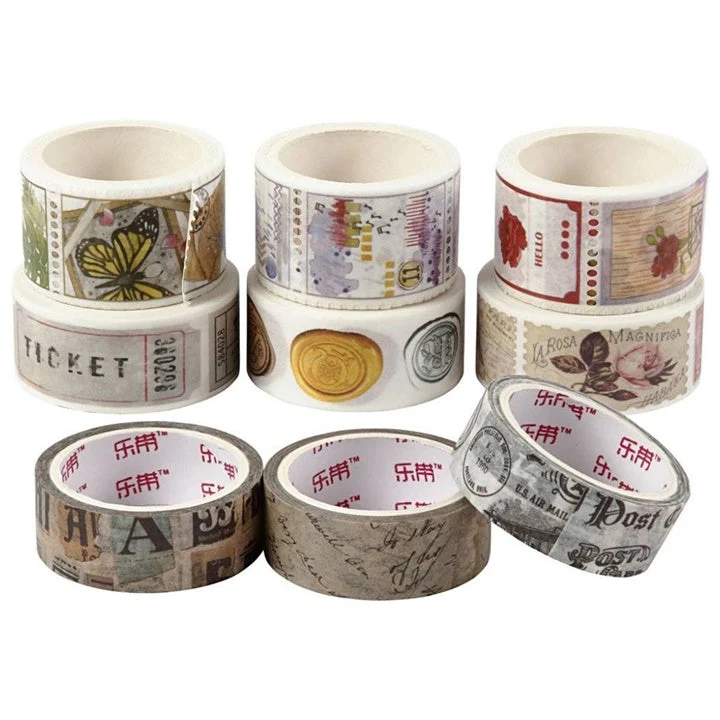 Large Set of Washi Tape - 9 Motifs