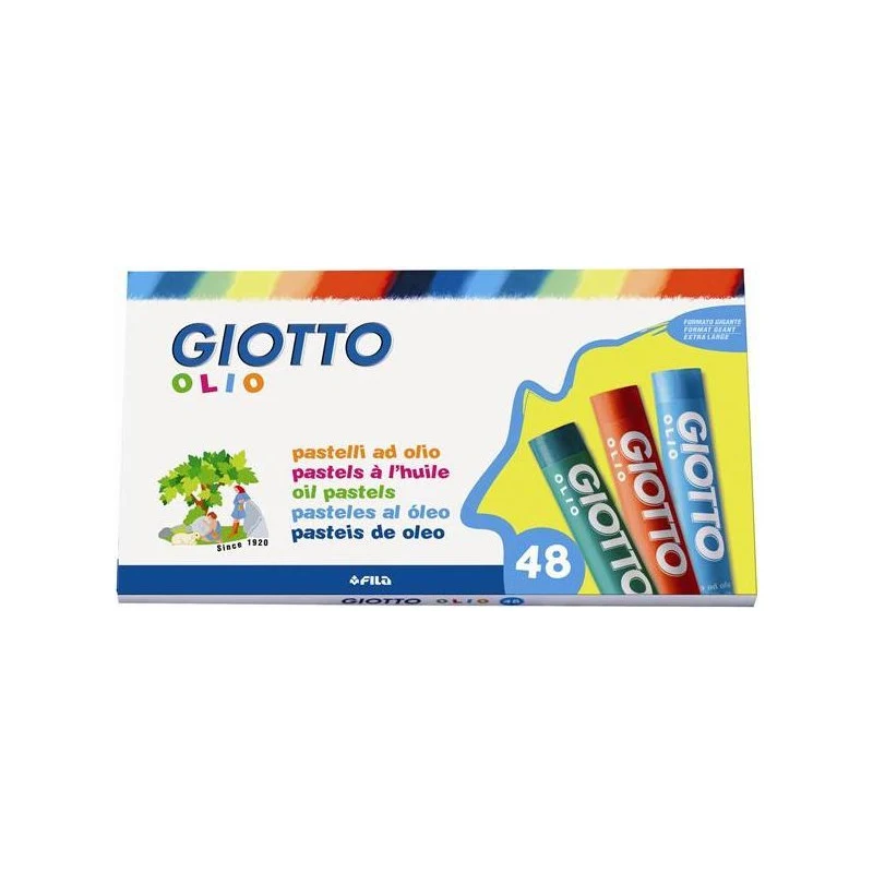GIOTTO OLIO Oil Pastels Set of 48