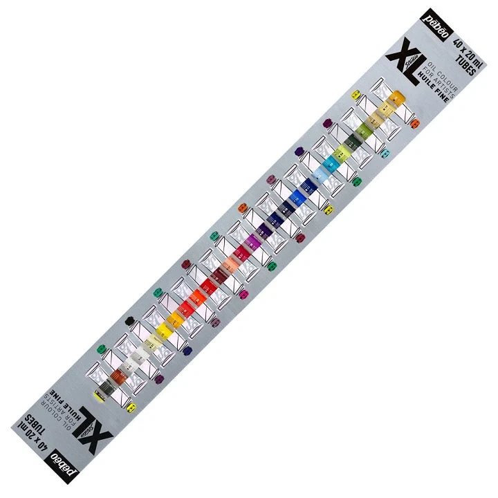 Pebeo Studio XL Oil Paints, Set of 40 x 20 ml