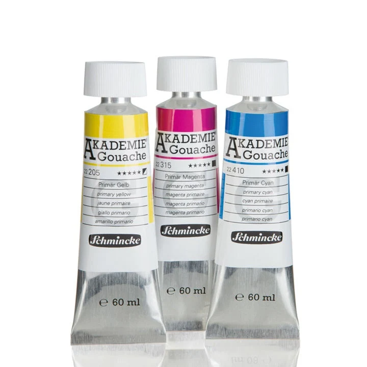 Schmincke Akademie Gouache Paints in Tube, 60 ml