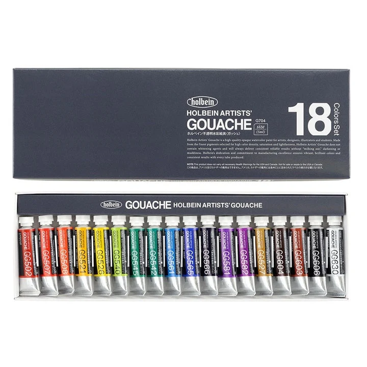 Holbein Artists Professional Gouache Paints