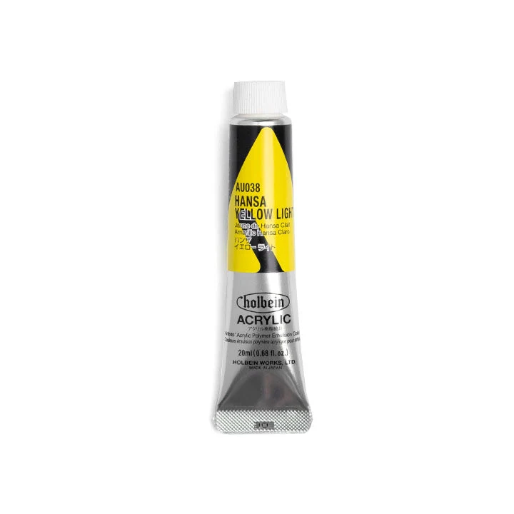Holbein Heavy Body Professional Acrylic Paints | Yellow Shades
