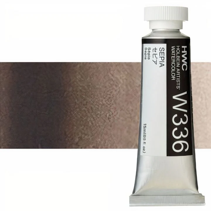 Holbein Artists Professional Watercolors 15 ml | Brown Shades