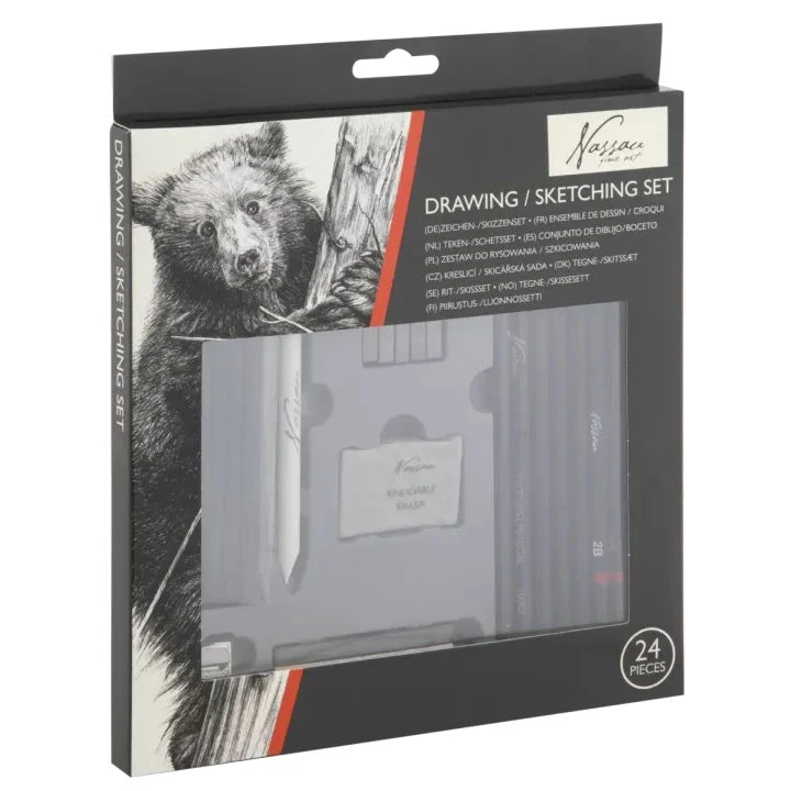 NASSAU Drawing / Sketching Set of 24