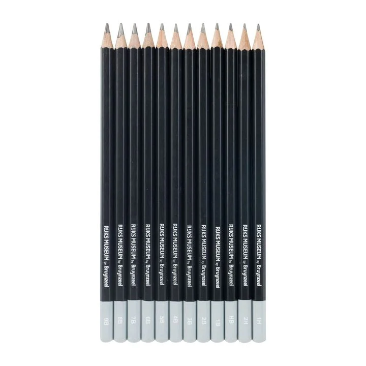 Bruynzeel Holland Graphite Pencils Set of 6
