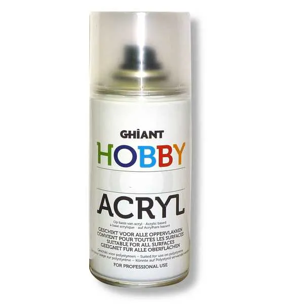 GHIANT Final Varnish Spray - HOBBY - 150 ml - Gloss