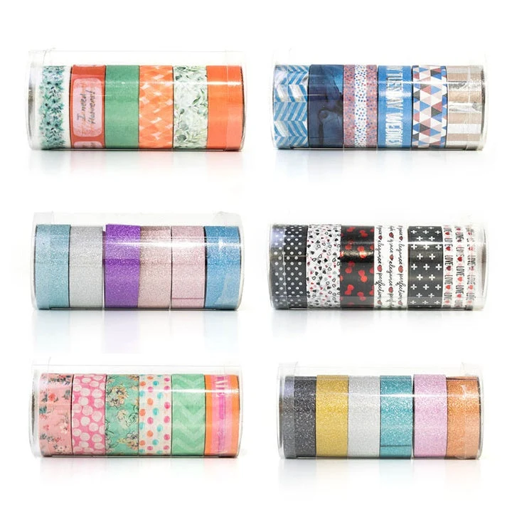 Washi Tape Set of 6 x 2.5 m
