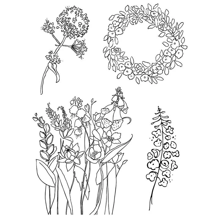 Transparent Stamps - Spring