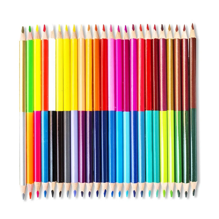 Colorino Double-Sided Colored Pencils, 24 pcs
