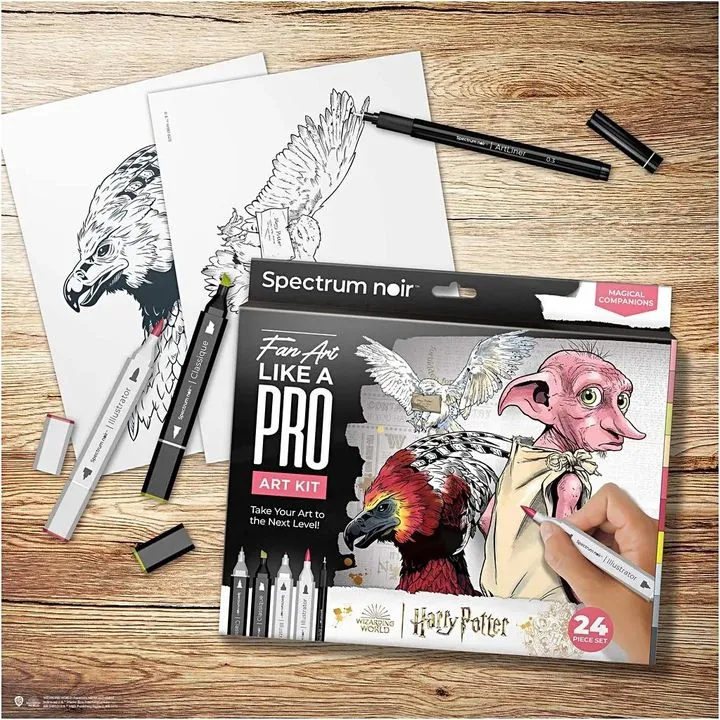 Harry Potter: Magical Companions Art Set for Illustration