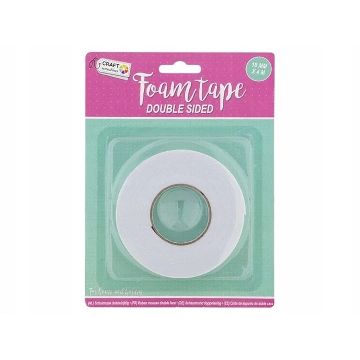 Double-Sided Foam Tape 18 mm x 4 m