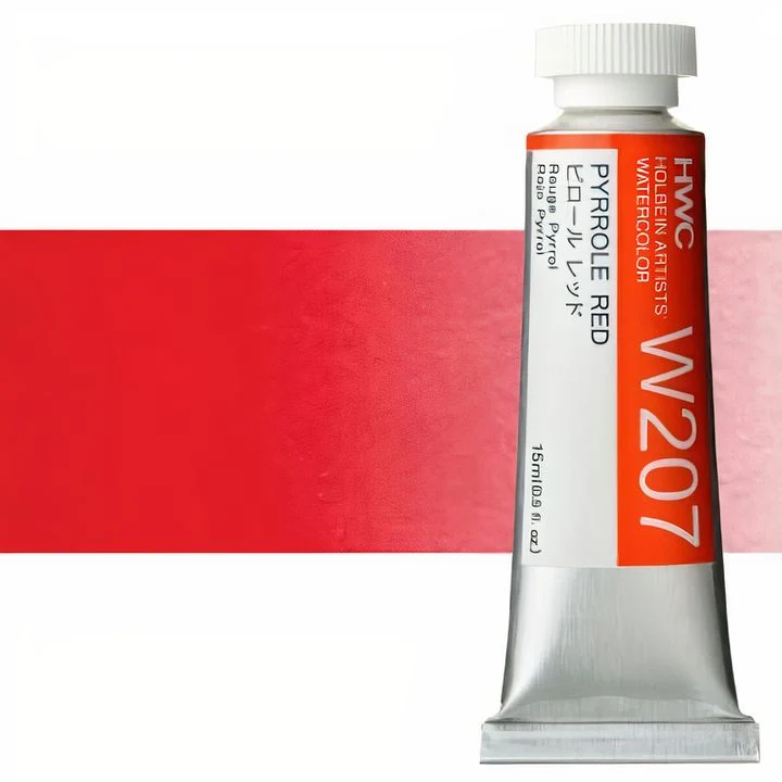 Holbein Artists Professional Watercolors 15 ml | Red Shades
