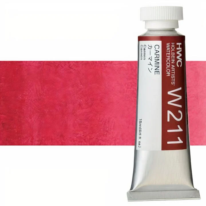 Holbein Artists Professional Watercolors 15 ml | Red Shades