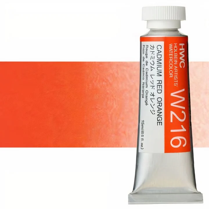 Holbein Artists Professional Watercolors 15 ml | Red Shades