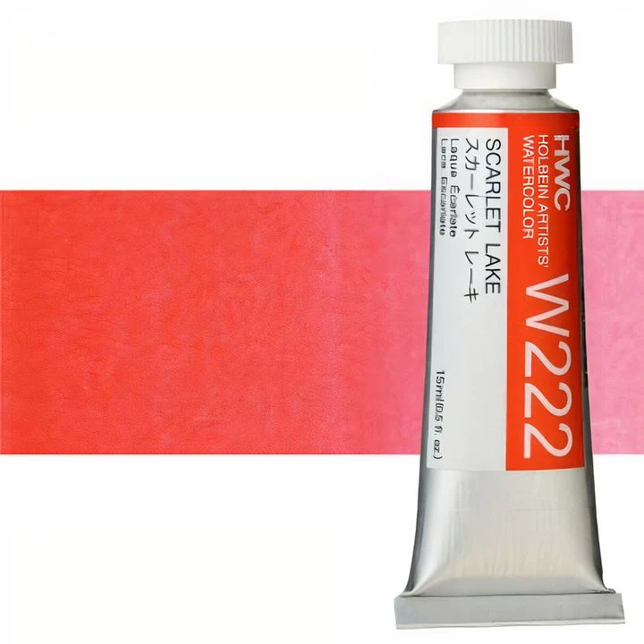 Holbein Artists Professional Watercolors 15 ml | Red Shades