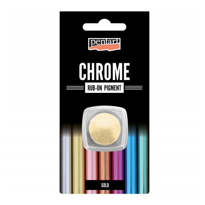Pentart Rub-On Chrome Powder 0.5 g