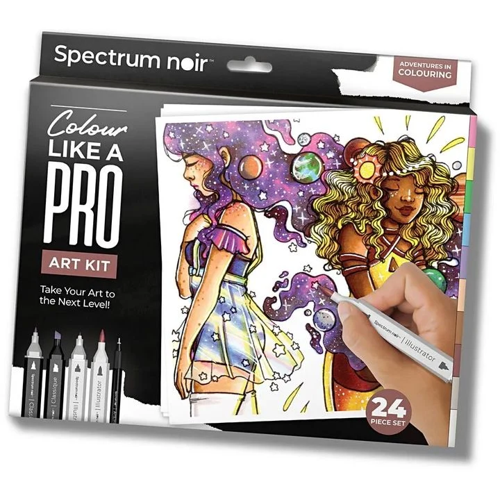 Adventures in Coloring Art Set for Illustration