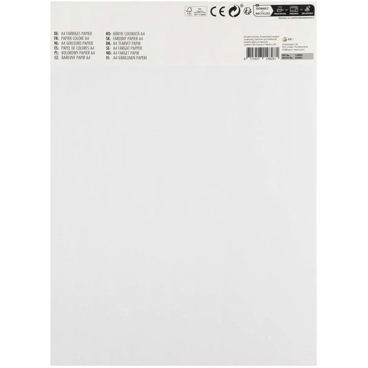 MOXY Colored Paper A4 - 50 Sheets 110 GSM