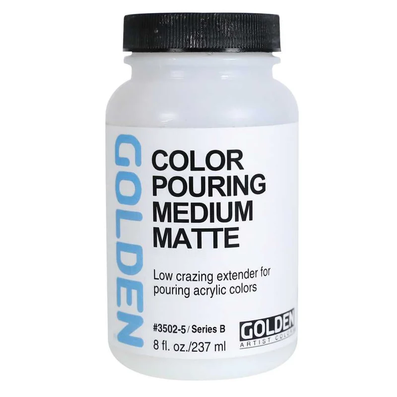 Golden Pouring Medium - Matte