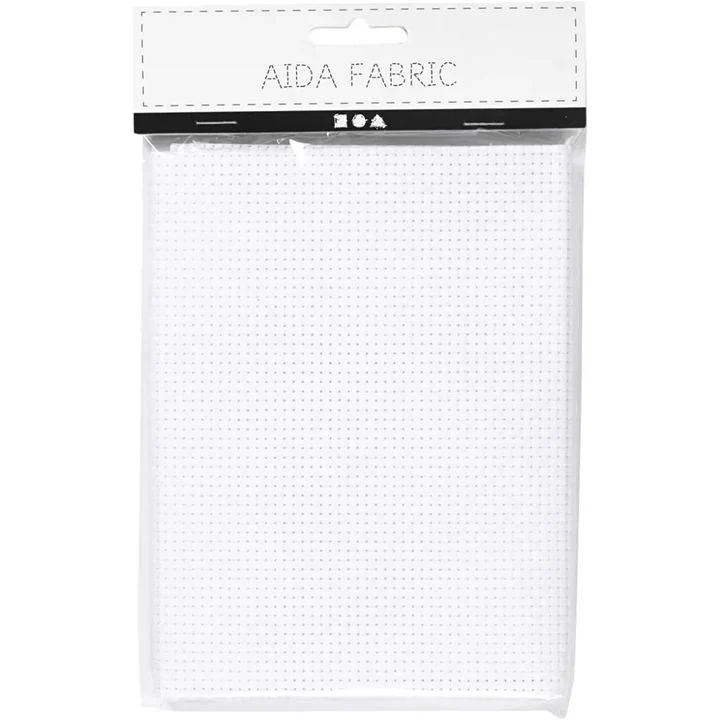 AIDA Embroidery Fabric 50x50 cm, 35 Squares per 10 cm