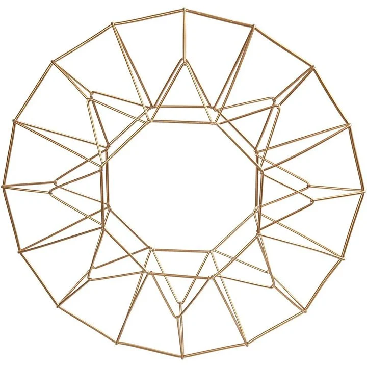 Brass Decoration for Crafting, 28 cm