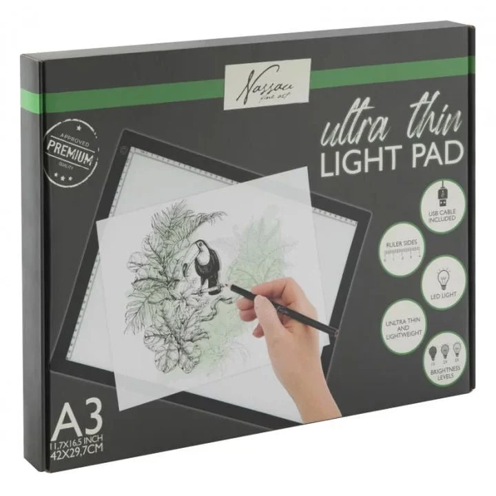 NASSAU LED Light Board for Tracing, A3, Ultra-Thin