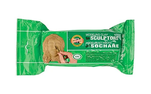Sculpting Modeling Clay, 550 g, Ochre