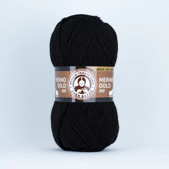 Madame Tricote Paris Merino Gold 200 Knitting Yarn - 100 g