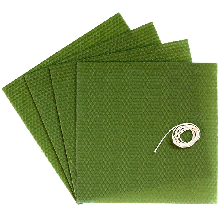 Beeswax Sheets, Set of 4