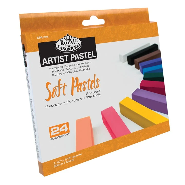 Royal & Langnickel Portrait Soft Pastels Set of 24