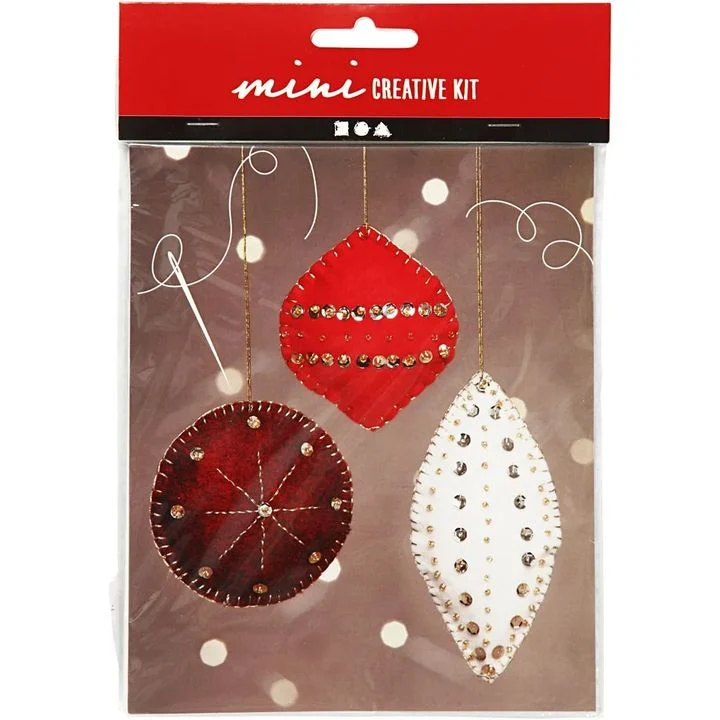 Mini Christmas Ornament Craft Set
