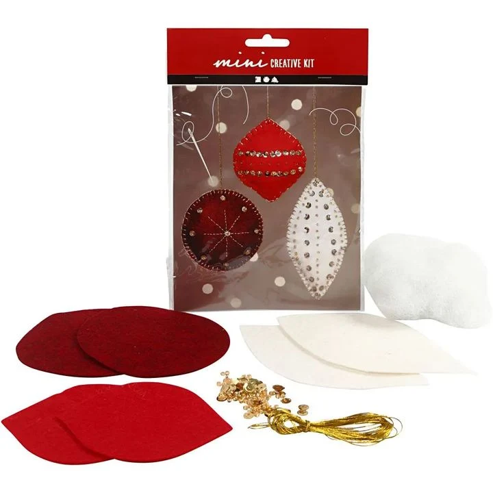 Mini Christmas Ornament Craft Set