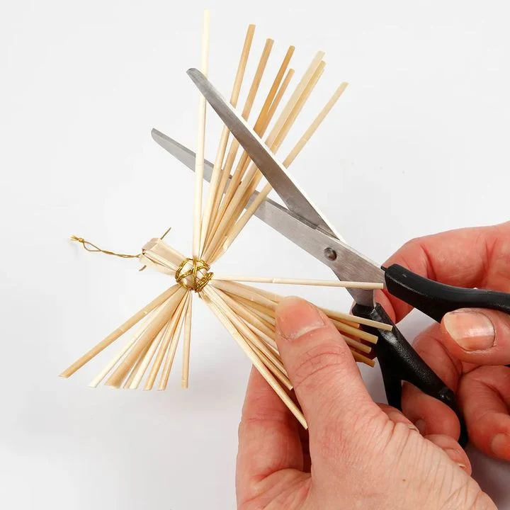 Mini Straw Angel Craft Set
