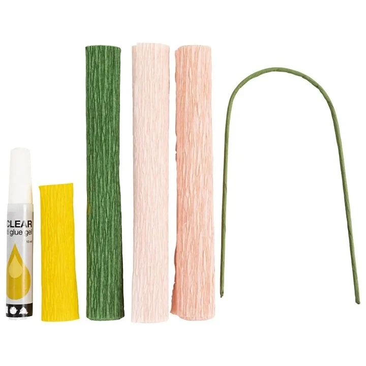 Mini Craft Set | Crepe Paper Peony