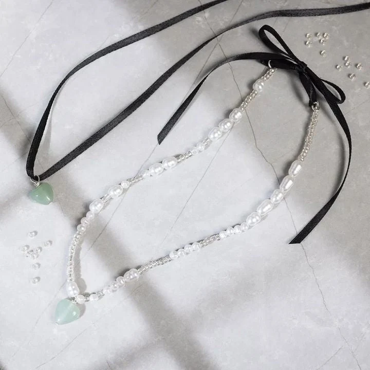 Mini Jewelry-Making Set - Aventurine Heart