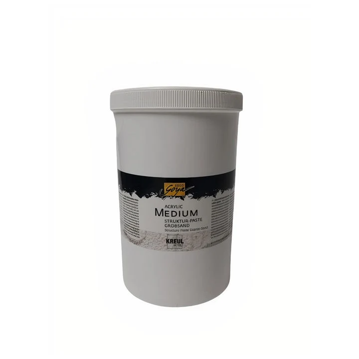 Kreul Solo Goya Texture Paste, Coarse Sand, 1000 ml