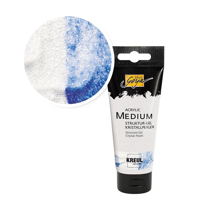 Solo Goya Crystal-Pearls Textured Acrylic Gel 100 ml