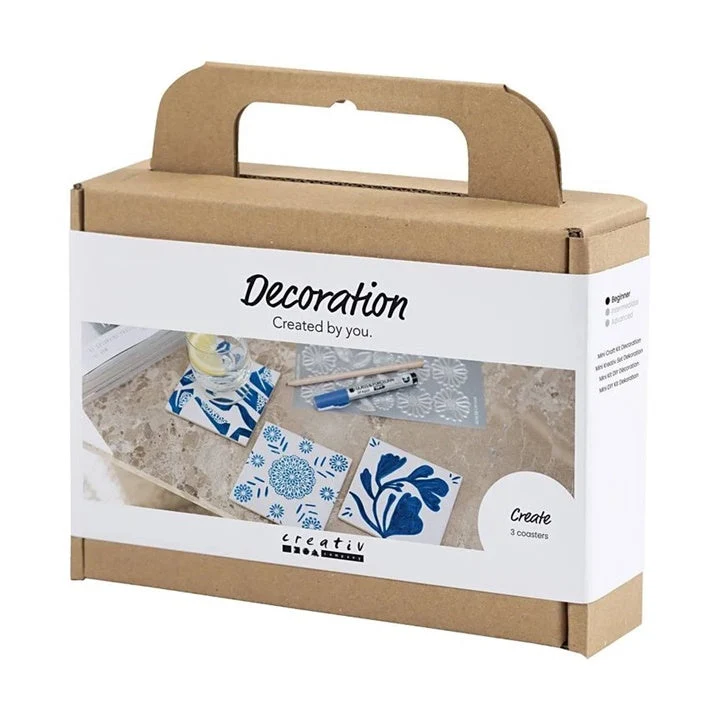 Mini Porcelain Painting Set - Coasters