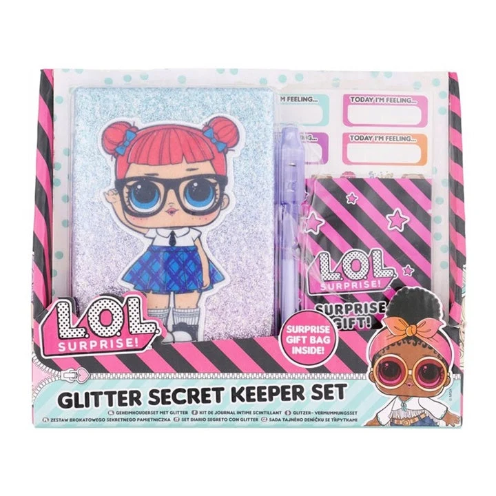 LOL surprise Mini Glitter Notebook with UV Pen
