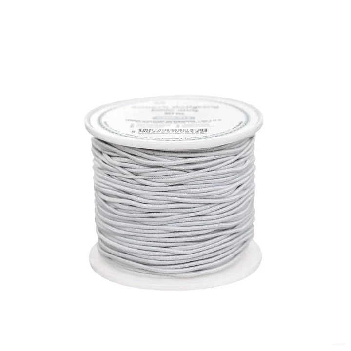 Elastic Beading Thread, 1 mm x 50 m, Transparent