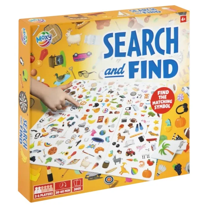 Look and Find Board Game - Picture-Matching Activity for Kids