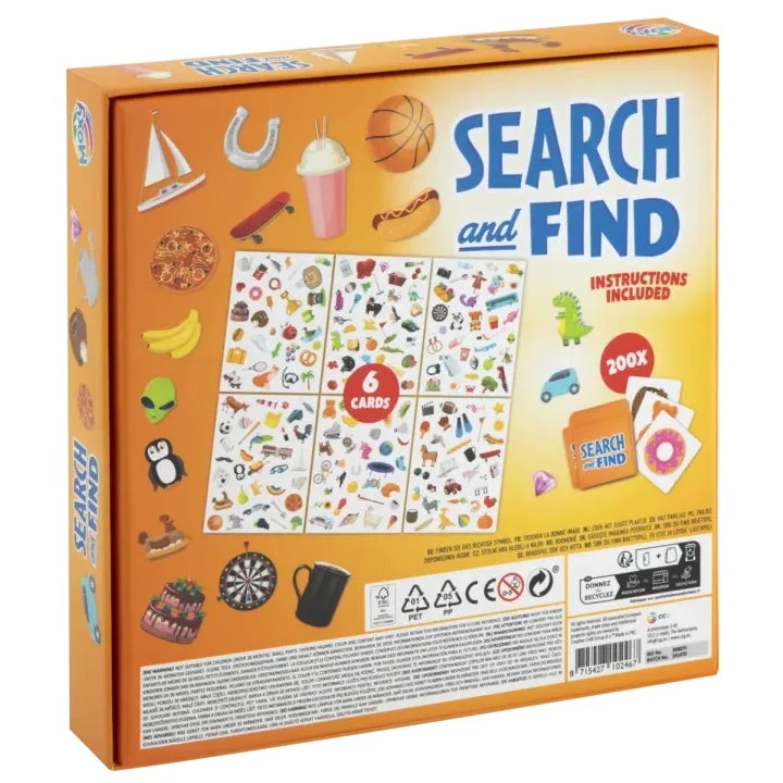 Look and Find Board Game - Picture-Matching Activity for Kids