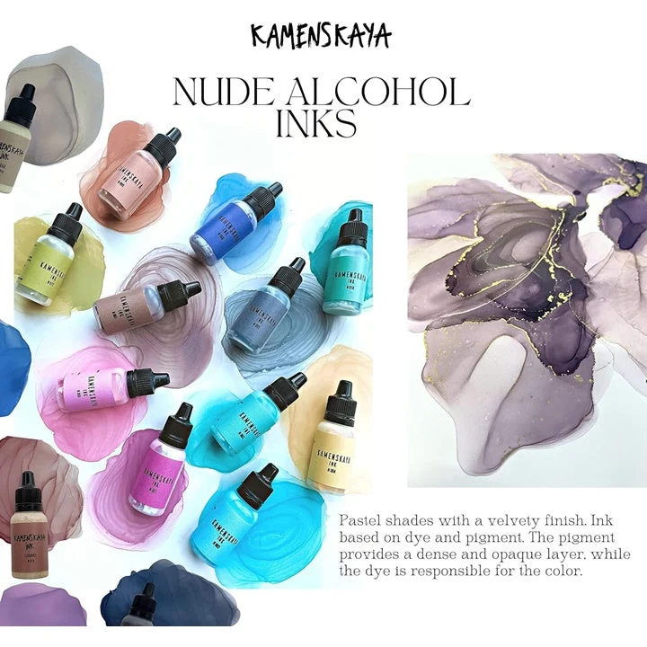 Kamenskaya Nude Pastel Alcohol Ink 15 ml