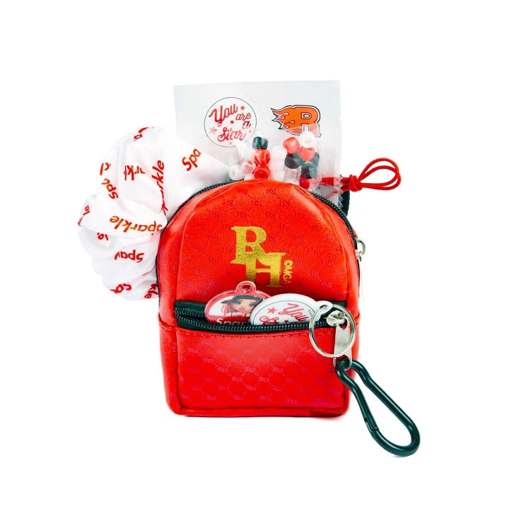 RAINBOW HIGH Mini Backpack with Accessories, Red