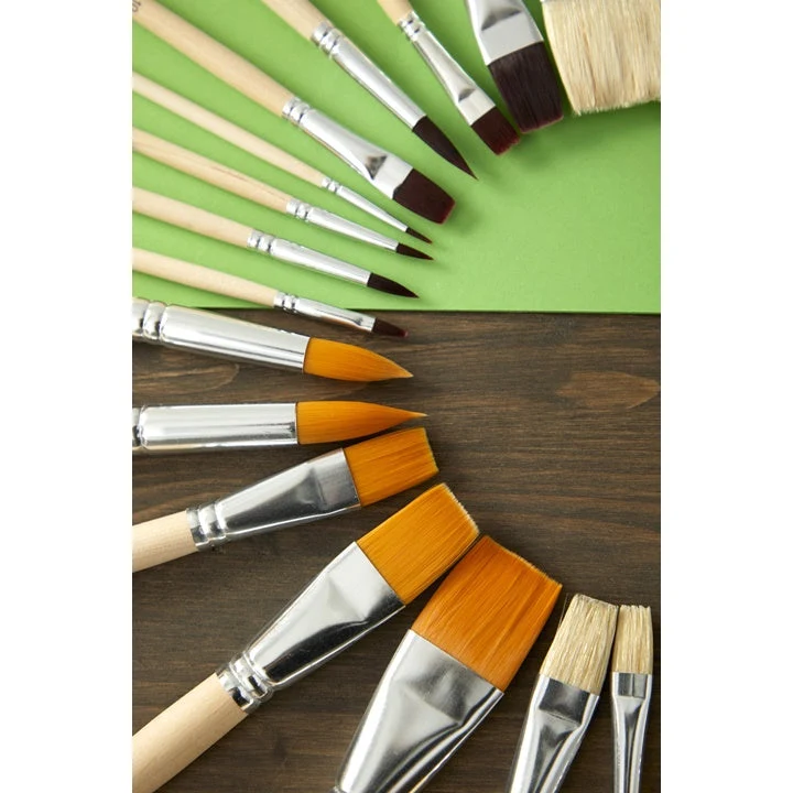 Pebeo Paint Brushes, Set of 8