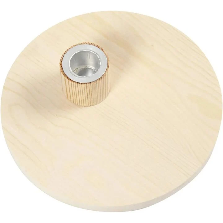 Wooden Candle Holder