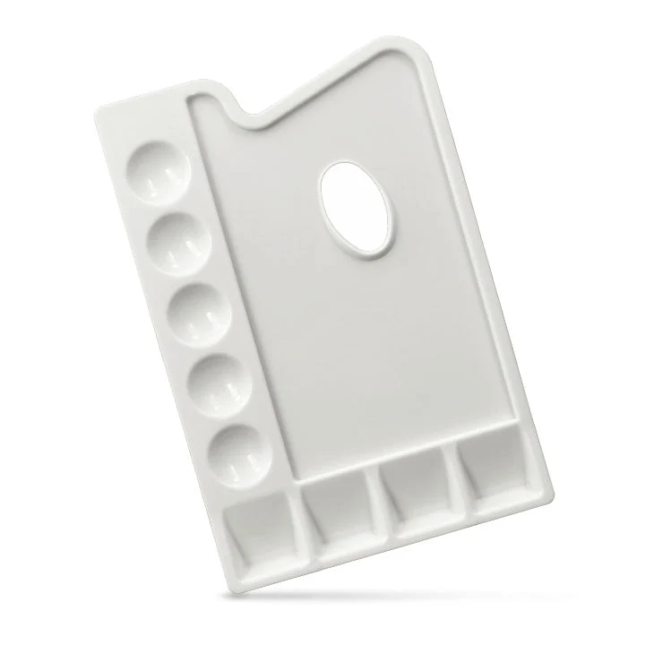 LENIAR Rectangular Plastic Palette 23.5 x 16.5 cm
