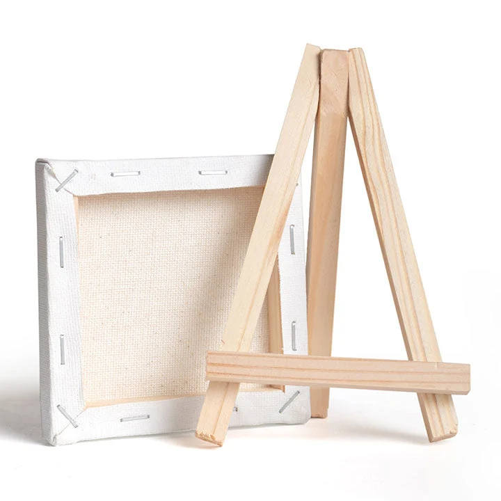 ARTMiE Mini Easel with Stretched Canvas