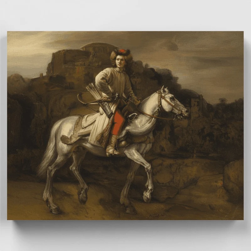 The Polish Rider - Paint by Numbers Kit