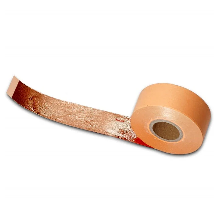 Copper Metallic Leaf Roll 2.5 cm x 50 m